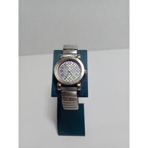 Women's Collections Stret Band Watch Tested Checkered Face